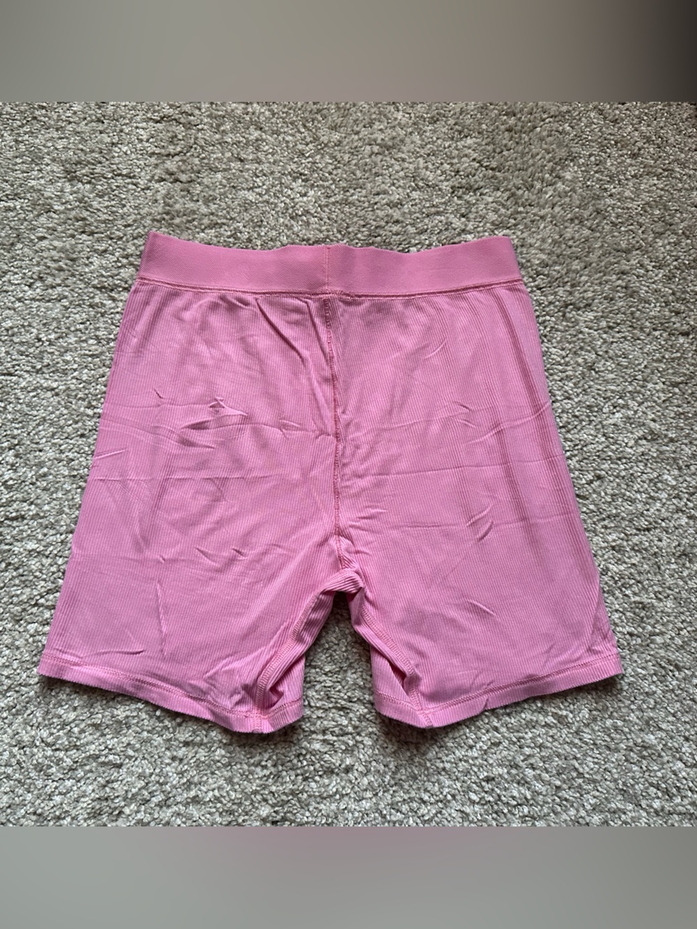Women’s SKIMS Soft Lounge Boxer in Cotton Candy Pink - Picture 2 of 4